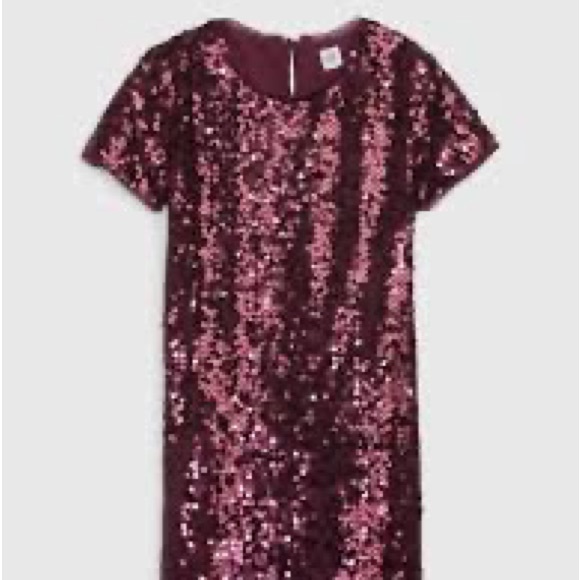 NWT GAP SEQUIN DEESS , Size 6-7 - Picture 2 of 6